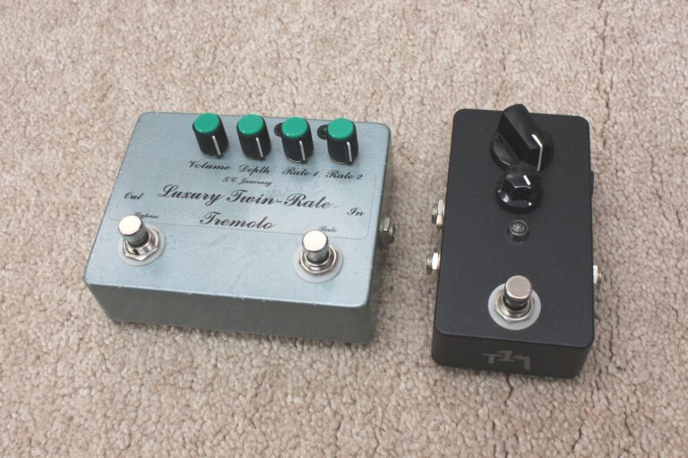 2022 11 23 Guitar Pedal Repairs JC Jauernig Luxury Twin-Rate Tremolo Lovepedal Babyface Tremolo