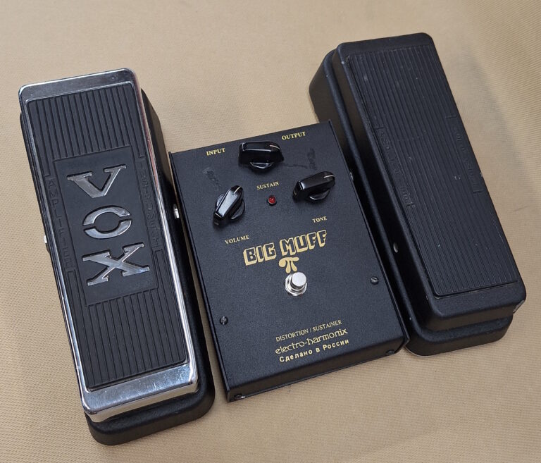 2025 1 11 Guitar Pedal Repair 1111111111 Electro-Harmonix Black Russian Big Muff Pi Vox V847 Wah Dunlop Crybaby