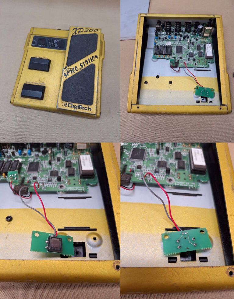 2025 3 17 Digitech Space Station 11 Digitech Space Station Guts Footswitch Repair