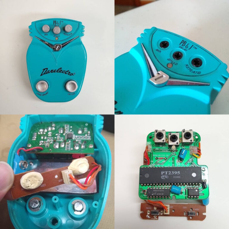 Danelectro PBJ Delay Danelectro PB&J Delay Repairs Food Series