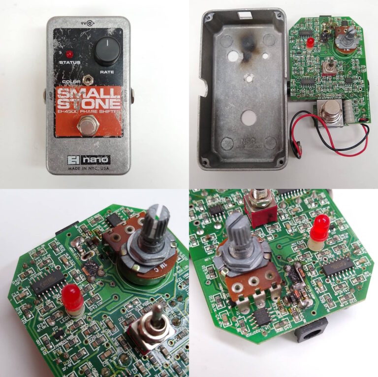 Electro Harmonix Small Stone EH4800 Phase Shifter 5 Electro-Harmonix Small Stone EH4800 Phase Shifter Repair