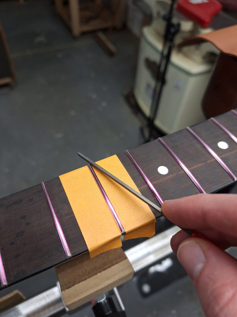 Fret End Dressing