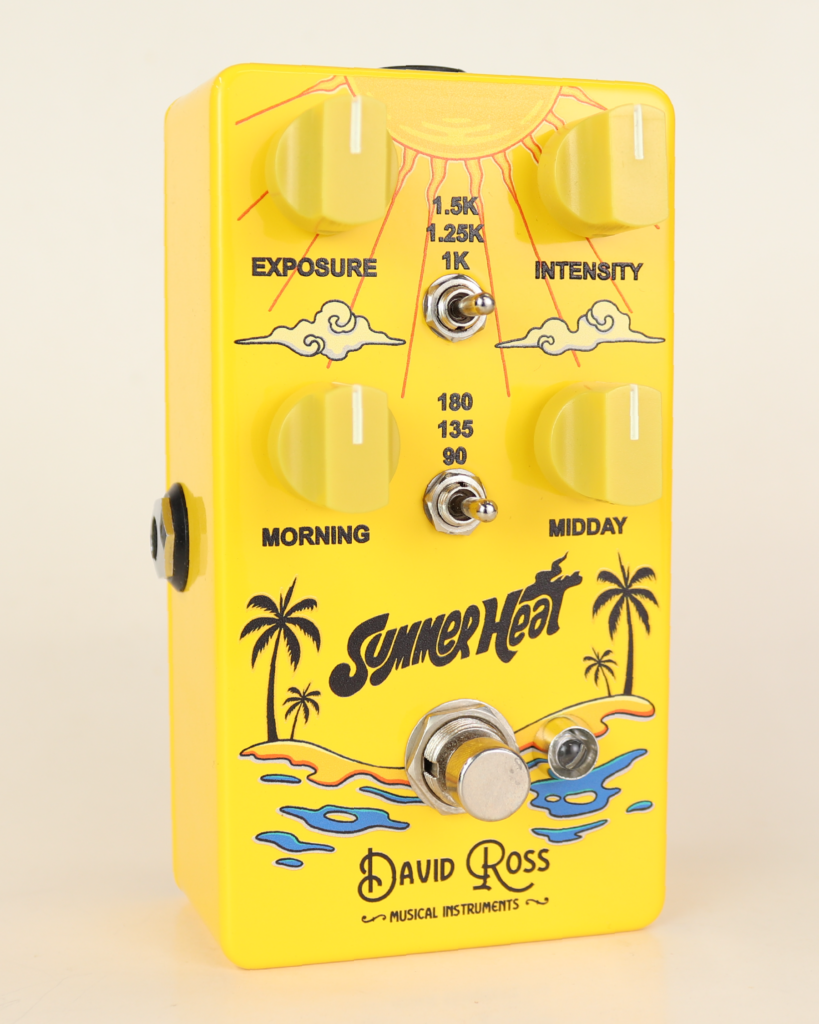 Summer Heat Guitar Pedal by David Ross Musical Instruments