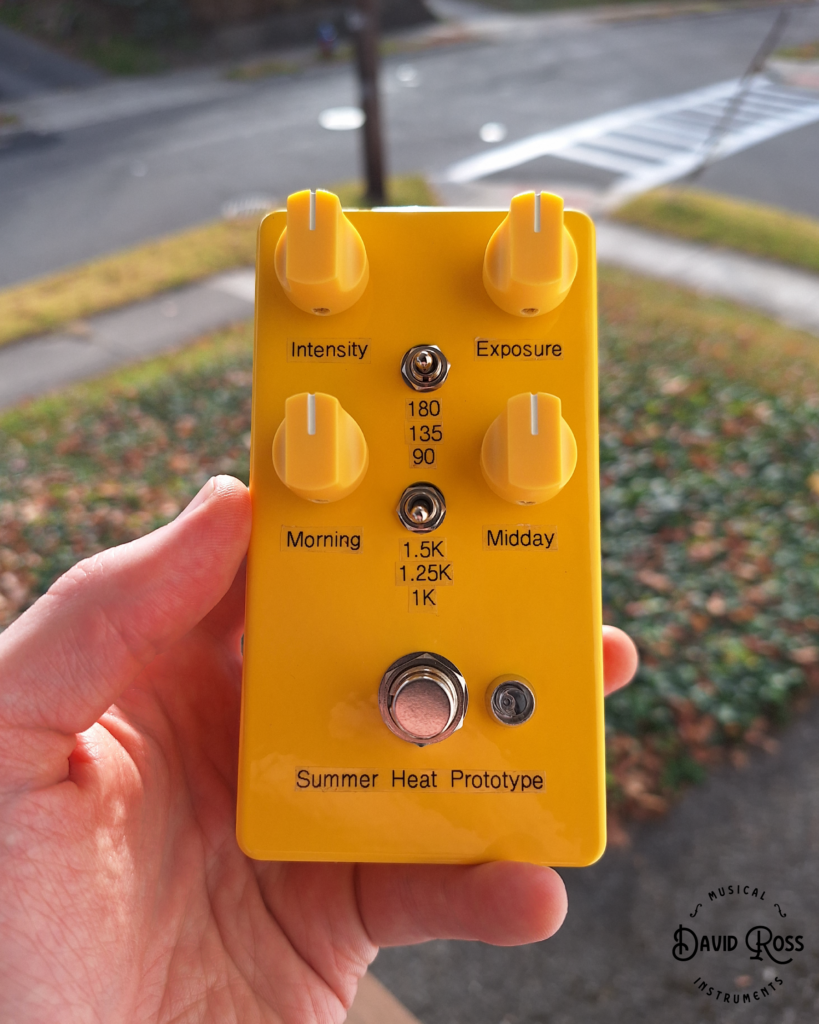 Summer Heat Guitar Pedal Prototype